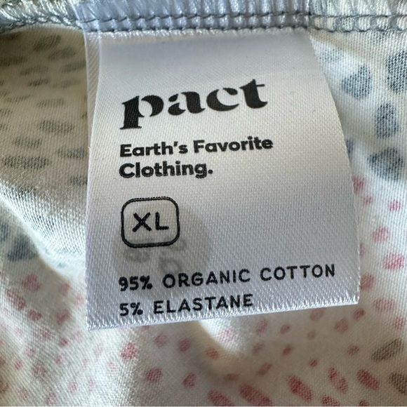 NWT PACT ORGANIC FIT AND FLARE CROSS BACK MIXED PATTERN DRESS SIZE XL - Picture 14 of 14